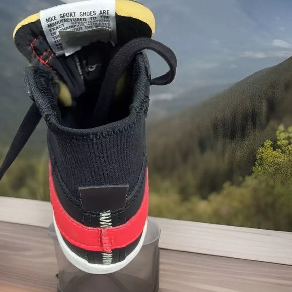 Nike men size 10 raw cut leather high top blazer - Picture 9 of 10